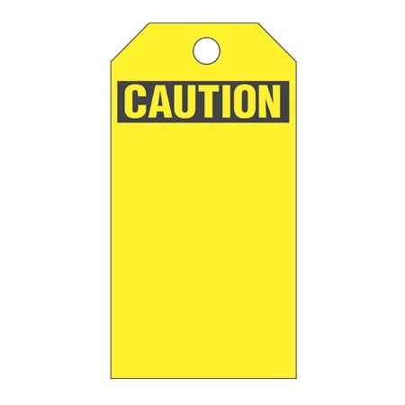 Panduit Safety Tag, Vinyl, 3in Width, 5.75in Height PVT-113-Q